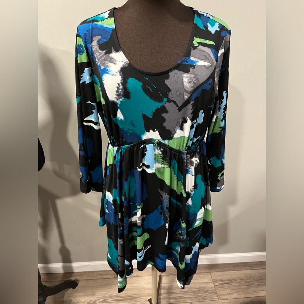 Style & Co. Classic print knit top